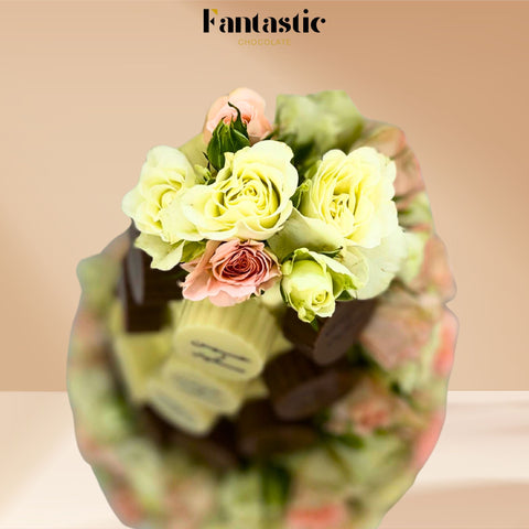 Chocolate Tower with a Congratulating Sentence (#27)