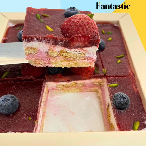 Strawberry Ice Cream Cake Large