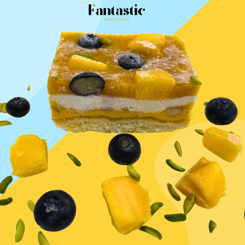Mango Ice Cream Cake Large