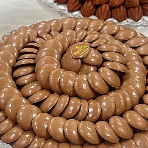 Crystal Plate of Chocolate Slices - Fantastic Chocolate