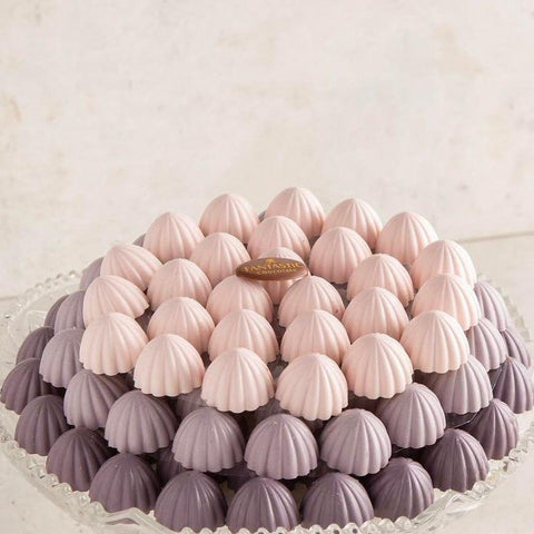 Lavender Ombre Chocolate - Crystal Tray - Fantastic Chocolate