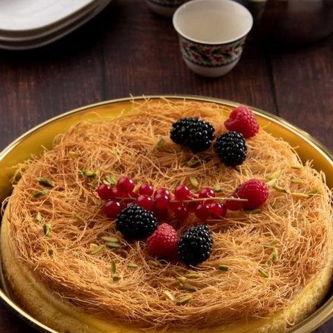 Kanafa Cheesecake with Berries - Fantastic Chocolate