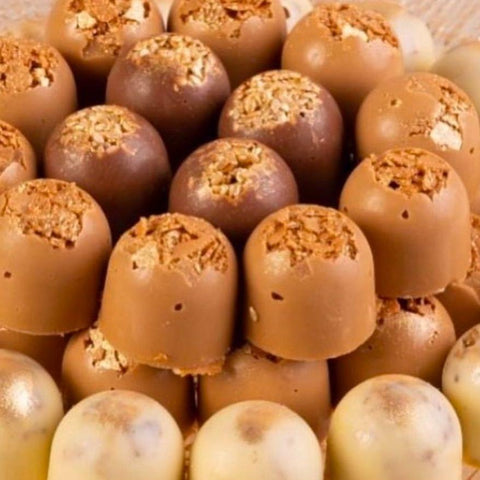 Golden Bonbon Collection Crystal Tray - Fantastic Chocolate