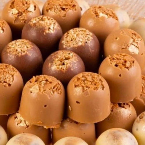 Golden Bonbon Collection Crystal Tray - Fantastic Chocolate