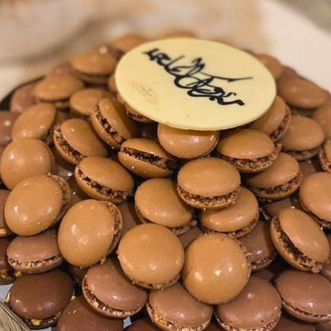 Tray of Round Chocolate Circles - Fantastic Chocolate
