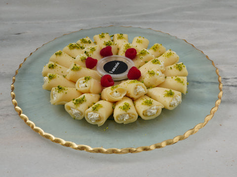 Sweet Cheese Rolls Plate - Fantastic Chocolate