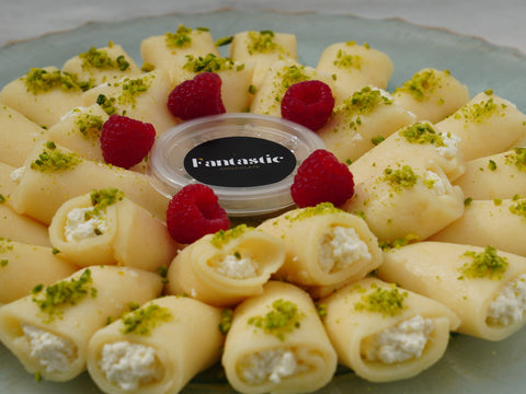 Sweet Cheese Rolls Plate - Fantastic Chocolate