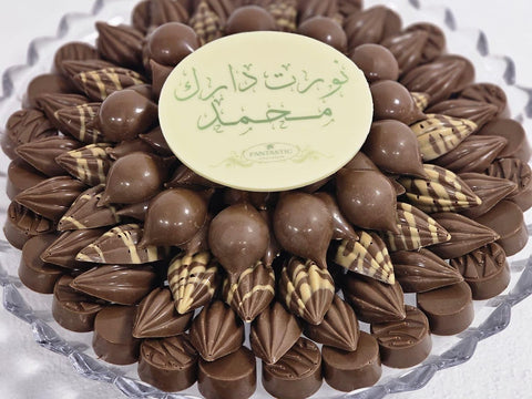 Welcome Home Chocolate Crystal Tray - Fantastic Chocolate