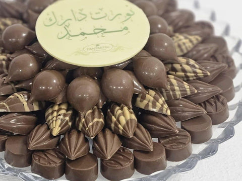 Welcome Home Chocolate Crystal Tray - Fantastic Chocolate