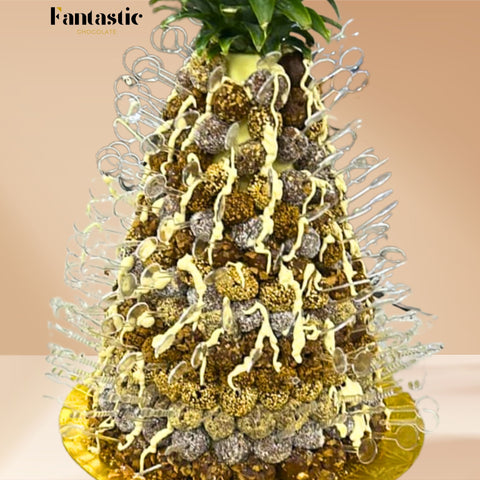 Tower of Dates Coated with Various Flavors (#15)