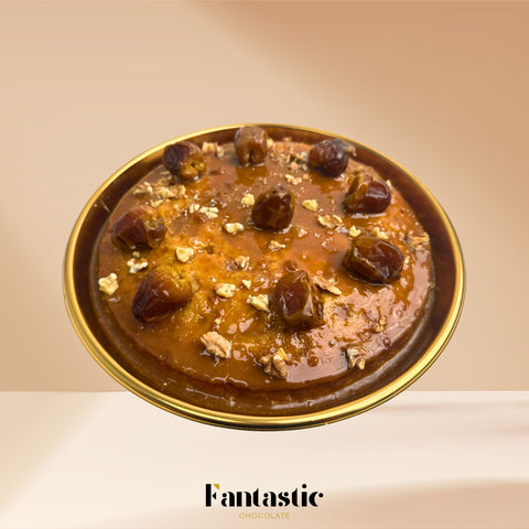 Date Cake with Caramel Sauce