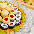 Plate of Assorted Petit Four Biscuits - Fantastic Chocolate