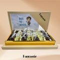 Back to School Chocolate Box with Name Printed 30 pieces - Fantastic Chocolate