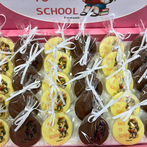 Back to School Chocolate Box with Name Printed - Fantastic Chocolate