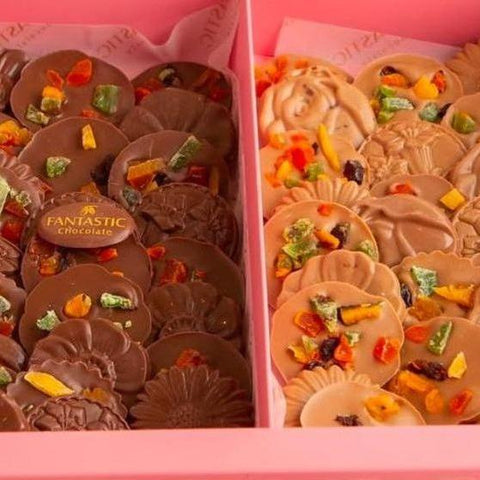 Chocolate Dried Fruit Slices - Fantastic Chocolate