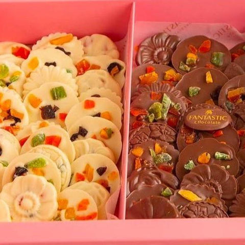 Chocolate Dried Fruit Slices - Fantastic Chocolate