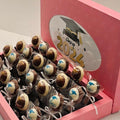 Chocolate Lollipop Graduation Box 24 Pieces - Fantastic Chocolate