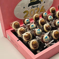 Chocolate Lollipop Graduation Box 24 Pieces - Fantastic Chocolate