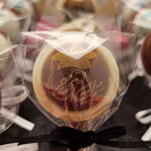 Chocolate Lollipop Graduation Box 24 Pieces - Fantastic Chocolate