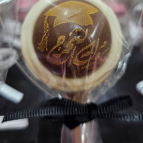 Chocolate Lollipop Graduation Box 24 Pieces - Fantastic Chocolate