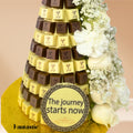 Chocolate Tower with a Congratulating Sentence (17) - Fantastic Chocolate