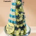Chocolate Tower with a Congratulating Sentence (25) - Fantastic Chocolate