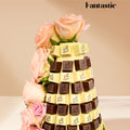 Chocolate Tower with a Congratulating Sentence (26) - Fantastic Chocolate