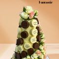Chocolate Tower with a Congratulating Sentence (27) - Fantastic Chocolate