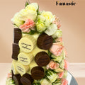 Chocolate Tower with a Congratulating Sentence (27) - Fantastic Chocolate