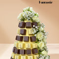 Chocolate Tower with a Congratulating Sentence (29) - Fantastic Chocolate