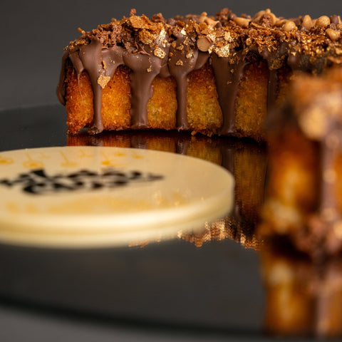 Crescent - Shaped Crunchy Basbousa - Fantastic Chocolate