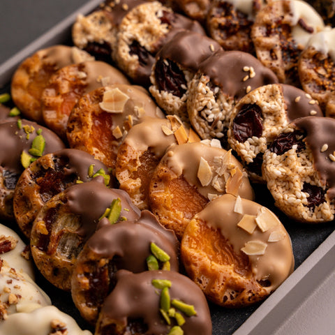 Dried Fruits with Nuts with Belgian Chocolate - Fantastic Chocolate