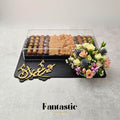 Eid & Hajj Wooden Tray 1 - Fantastic Chocolate