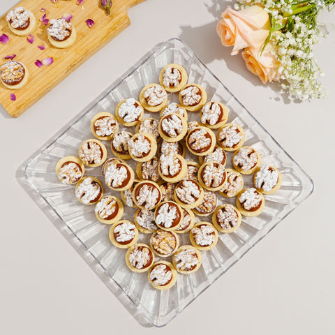 Caramel Ghraiba Plate - Fantastic Chocolate