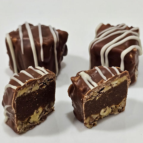 Crunchy Pecan Biscuit Chocolate - Fantastic Chocolate