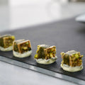 Crunchy Pistachio with Swiss White Chocolate - Fantastic Chocolate