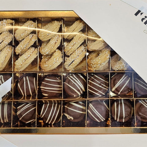 French & Caramel Chocolate Biscuit Box - Fantastic Chocolate