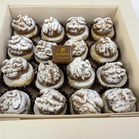 Walnut Caramel Ghraiba - Fantastic Chocolate
