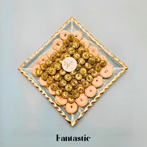 Ghraiba & Petit Four Crystal Tray - Fantastic Chocolate