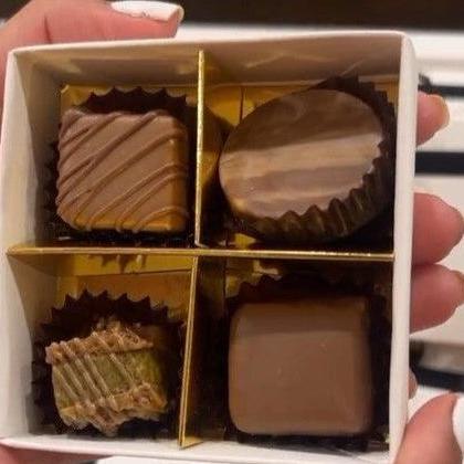 Gift Chocolate Boxes Wooden Tray - Fantastic Chocolate