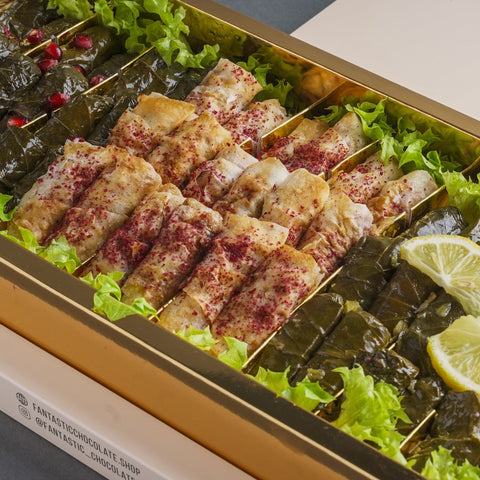 Grape Leaves & Musakhan - Fantastic Chocolate