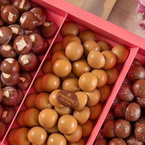 Happiness Box of Mini Chocolate Bites - Fantastic Chocolate