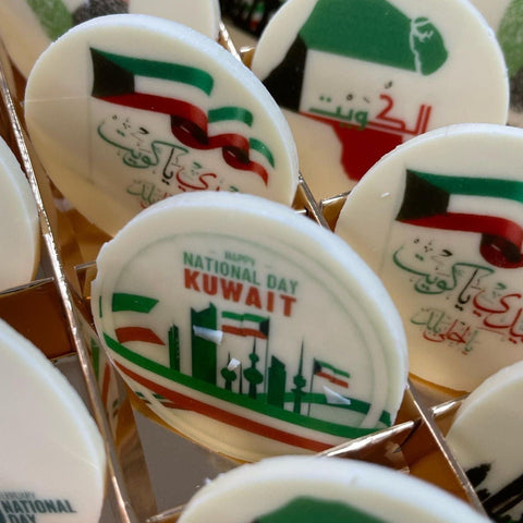 Kuwait National Days Cappuccino Chocolate Logo - Fantastic Chocolate