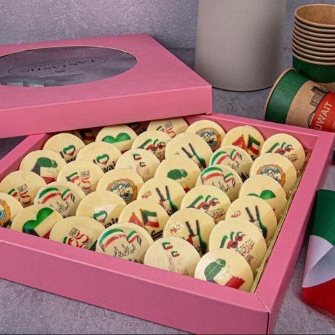 Kuwait National Days Cappuccino Chocolate Logo - Fantastic Chocolate