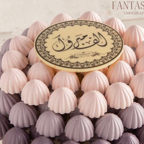 Lavender Ombre Chocolate - Crystal Tray - Fantastic Chocolate