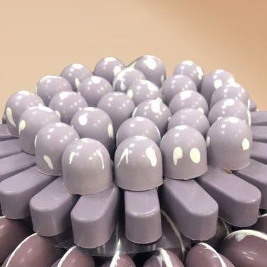 Light Lavender Ombre Chocolate - Crystal Tray - Fantastic Chocolate