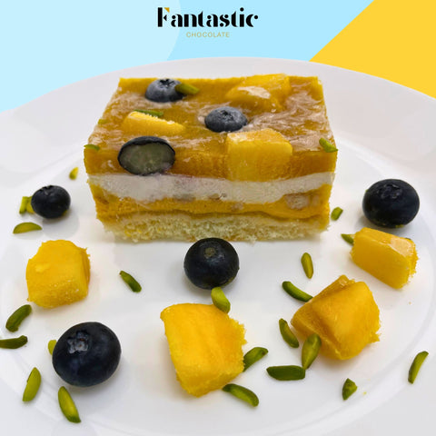 Mango Ice Cream Cake Small - Fantastic Chocolate