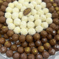 Mini White & Brown Truffle Balls Tray - Fantastic Chocolate