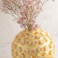 Large Ball of Name Printed White Chocolate - Blue/Pink - Fantastic Chocolate