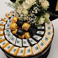 Black Graduation Cap Chocolate Box - Fantastic Chocolate